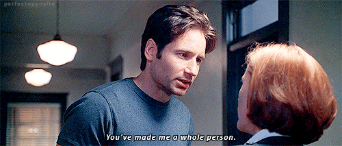 perfectopposite:Scully: Why did they assign me to you in the first place, Mulder? To debunk your wor