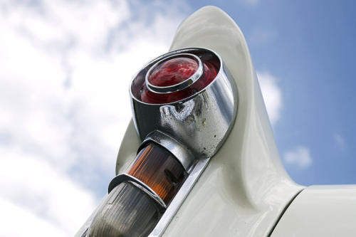 Opel Kapitän, 1958-59. German cars, inspired by the american style.