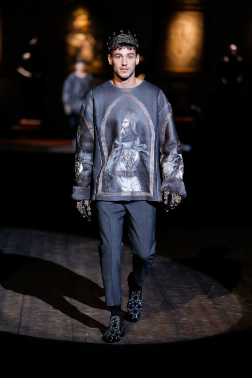 Dolce & Gabbana Man Fashion Show Fall Winter 2014 2015