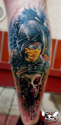 72tattoo:  By Zoltan Meszaros 