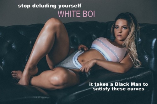 selfexterminatingwhiteboi: You have no place in the future except as a slave. Stop including yoursel