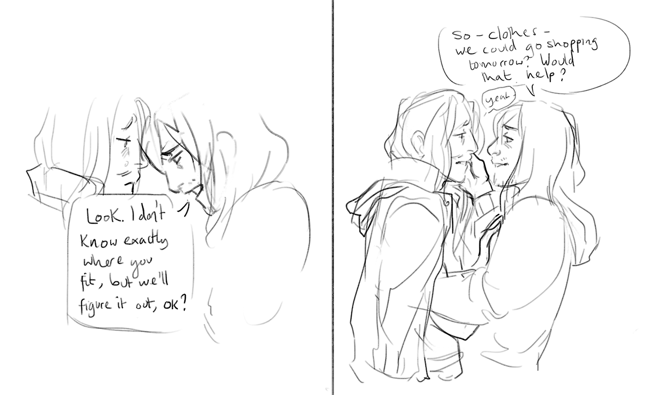 malacandrax: A bunch of doodles for someone having a crappy time on twitter, for