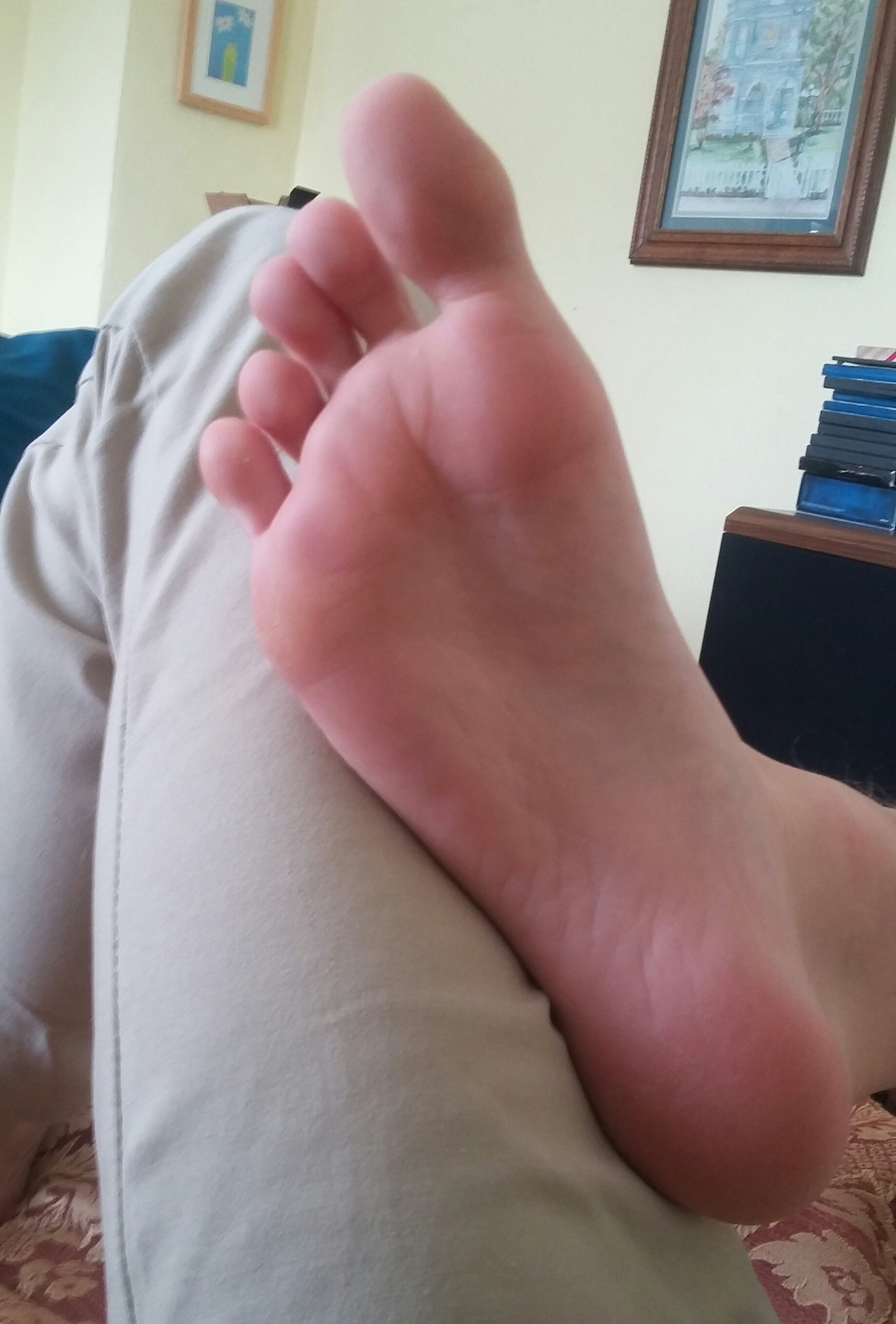 College Boy Feet