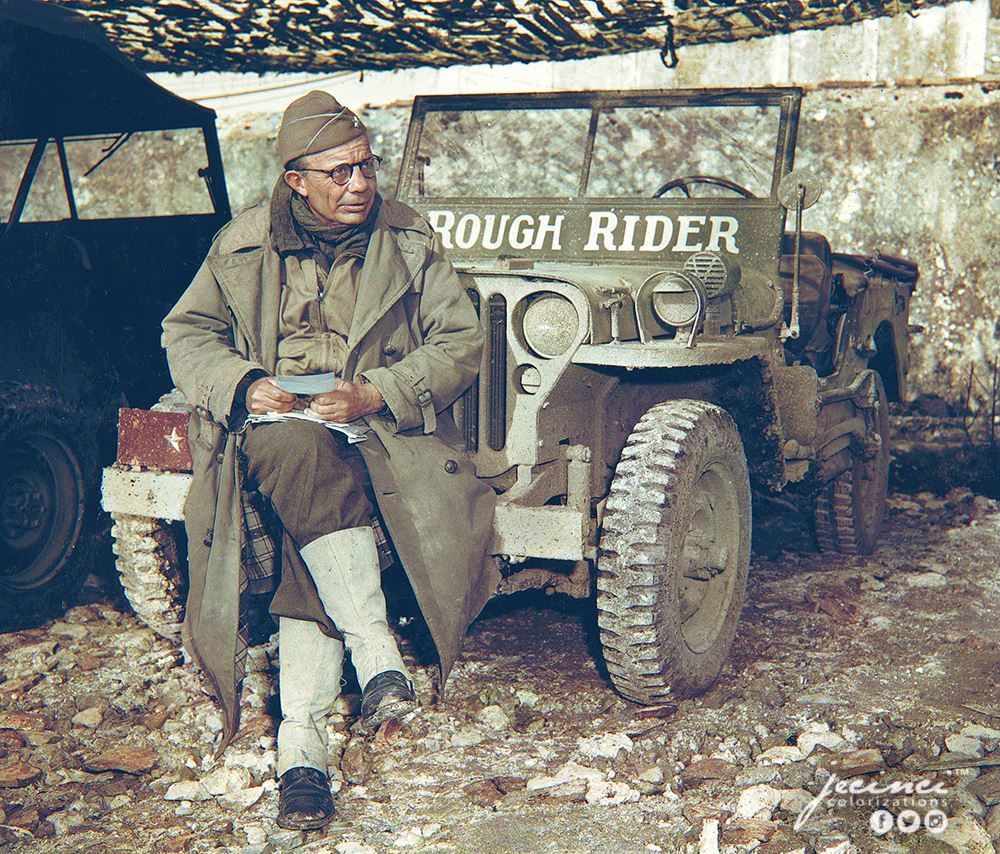 aiiaiiiyo:Theodore Roosevelt Jr. was the only general to land with the first wave