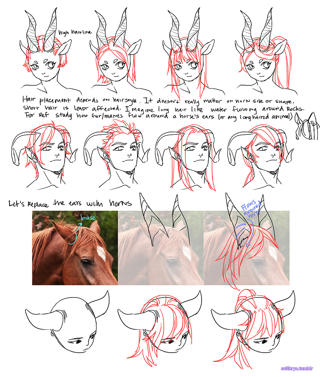 solthrys:  @ripwitch Horns are tough since they’re complex 3D shapes that often