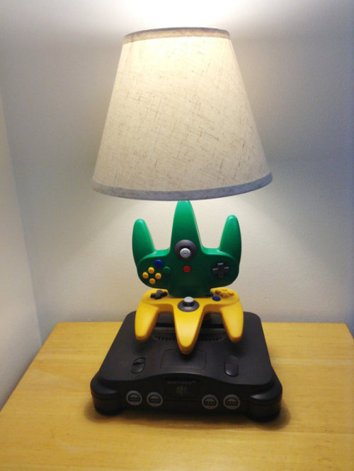 retrogamingblog:  N64 Lamp Check it out here 