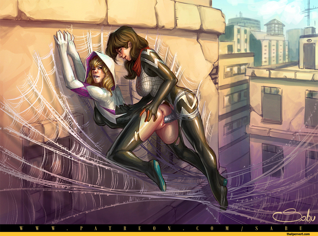 cartoon-porn-central: Spider-Gwen   All credit goes to original artists  All characters