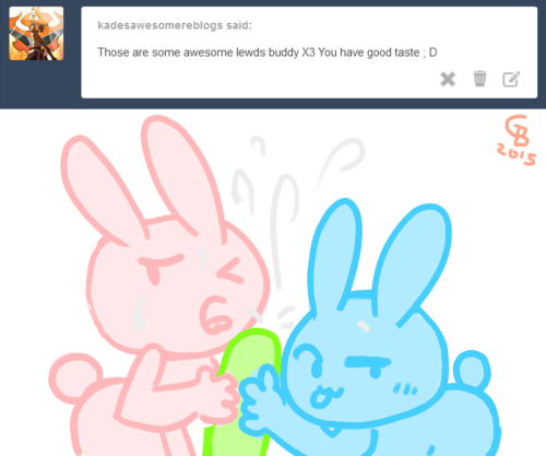 Thank you so much for saying that, my friend. I really hope I do deliver the lewds well this year. :