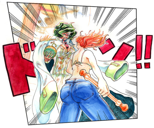 diggymungo:my submission(s) for Tekking101′s admiral Green Bull art contest!I had so much fun 