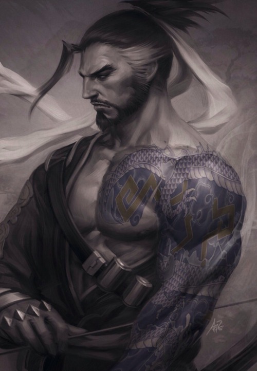 geekgames101:    Overwatch by Artgerm (Stanley Lau)        