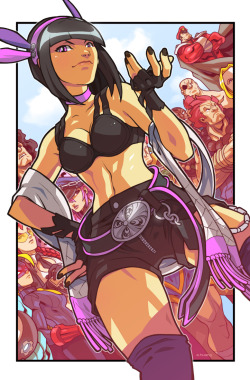 thecyberwolf:  Juri in Ultra Gear ! Created by Edwin Huang / Find this Artist on Website - Tumblr - Twitter - Facebook / More Arts from this artist on my Tumblr HERE 