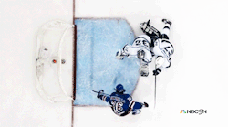 official-nhl:  A wide open net for Zuccarello and somehow Quick gets his paddle on it.  What. A. Save. 