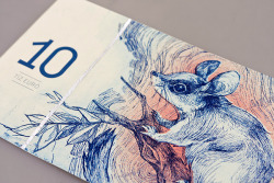 purplewingedwolf:Hungarian paper money by Barbara Bernát
