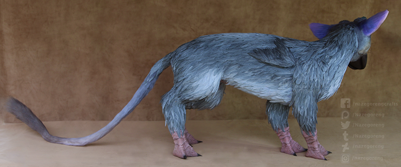 nazegoreng: Trico: The Last Guardian - Handmade art doll  Wow, I never thought I’d