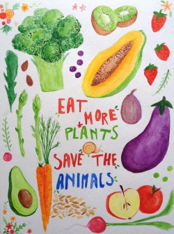 poweredbyplantscr: ixvna:  Eat more plants, save the animals!🍃🐷🐮🐥   