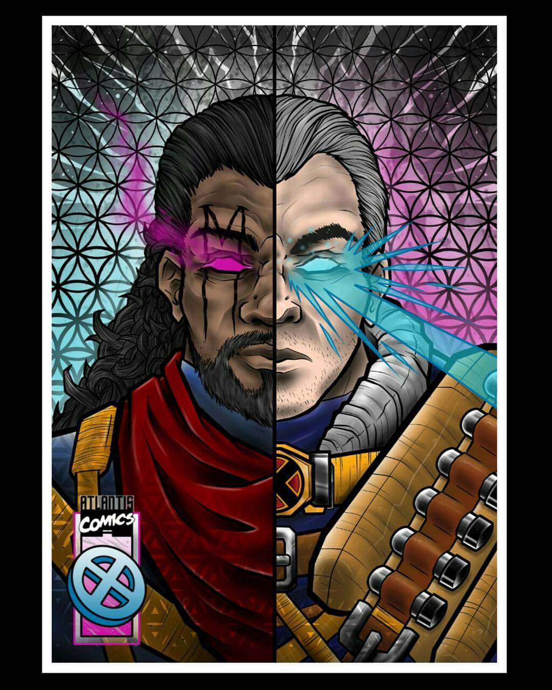 Atlantis Tattoos Bishop X Cable Prints Available Now On My Atlantis Tattoos Bishop X Cable Prints Available Now On My