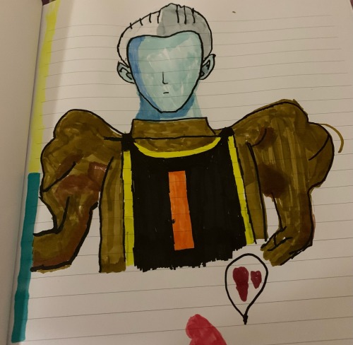 I Got New Twin Tip Markers Today So I Attempted To Draw My Tumblr Icon, I Cant Wait To Redo This Again