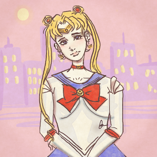 annettieconfetti: Usagi Tsukino // Sailor Moon fanart