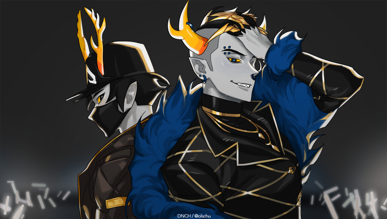 adsaddfa: I love crossover! @olschu ’s R/BL !! 