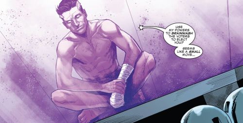 Shirtless Men in Comics