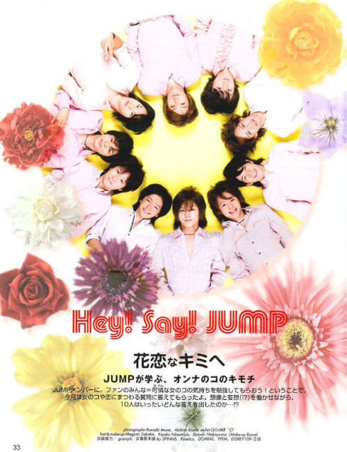 yuto-raktajino:Hey! Say! JUMP - 2010.11 Duet (pt.2)