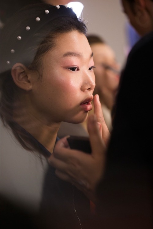  Backstage at Altuzarra Fall `17 RTW 