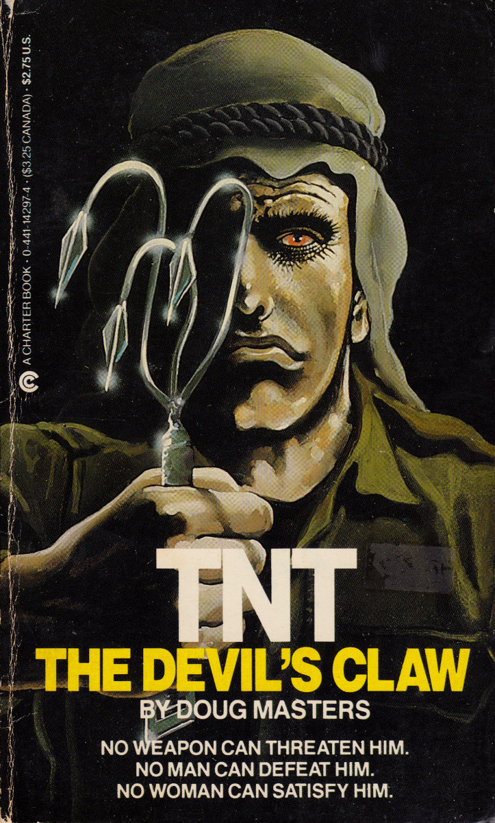 TNT: The Devil’s Claw, by Doug Masters (Charter, 1985).From Ebay.ANTONY NICHOLAS