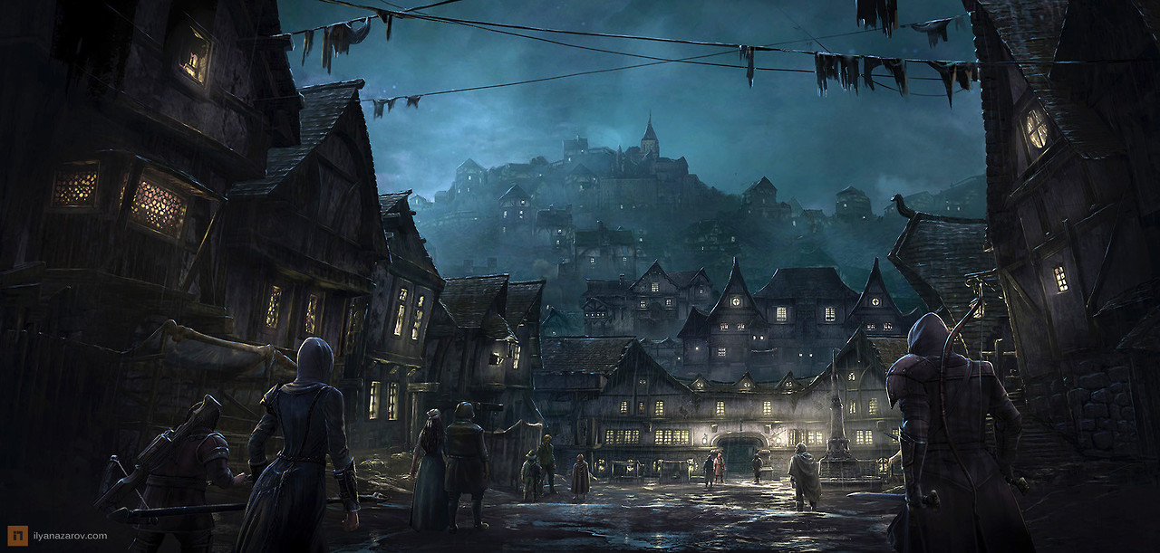 theamazingdigitalart: The amazing concept art of  Ilya Nazarov for Lord of the Rings: