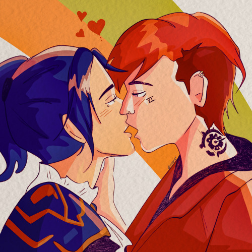 theyunamelody:Just a Kiss, Cupcake &lt;3 (Deeply in love for Arcane, really)