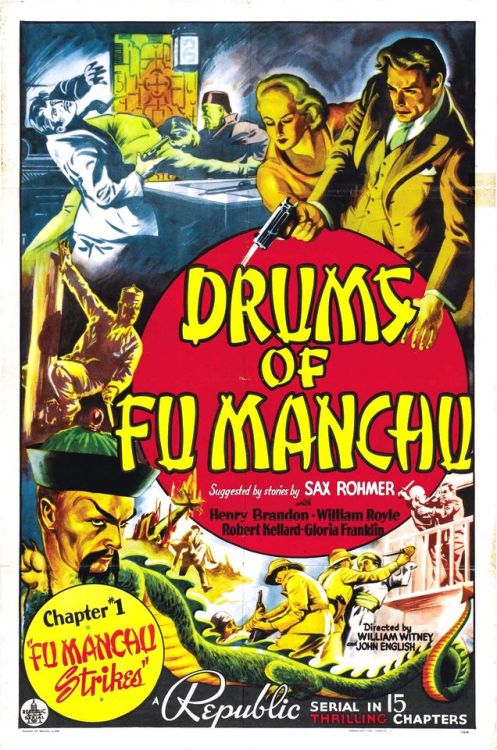 moviepostersinc - Drums of Fu Manchu