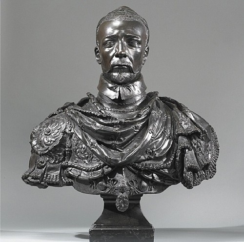 Germain Pilon (1537 - 1590)  Portriat bust of Charles IX of France circa 1574 Bronze  Wallace Collec