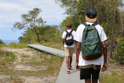 Trek to the beach