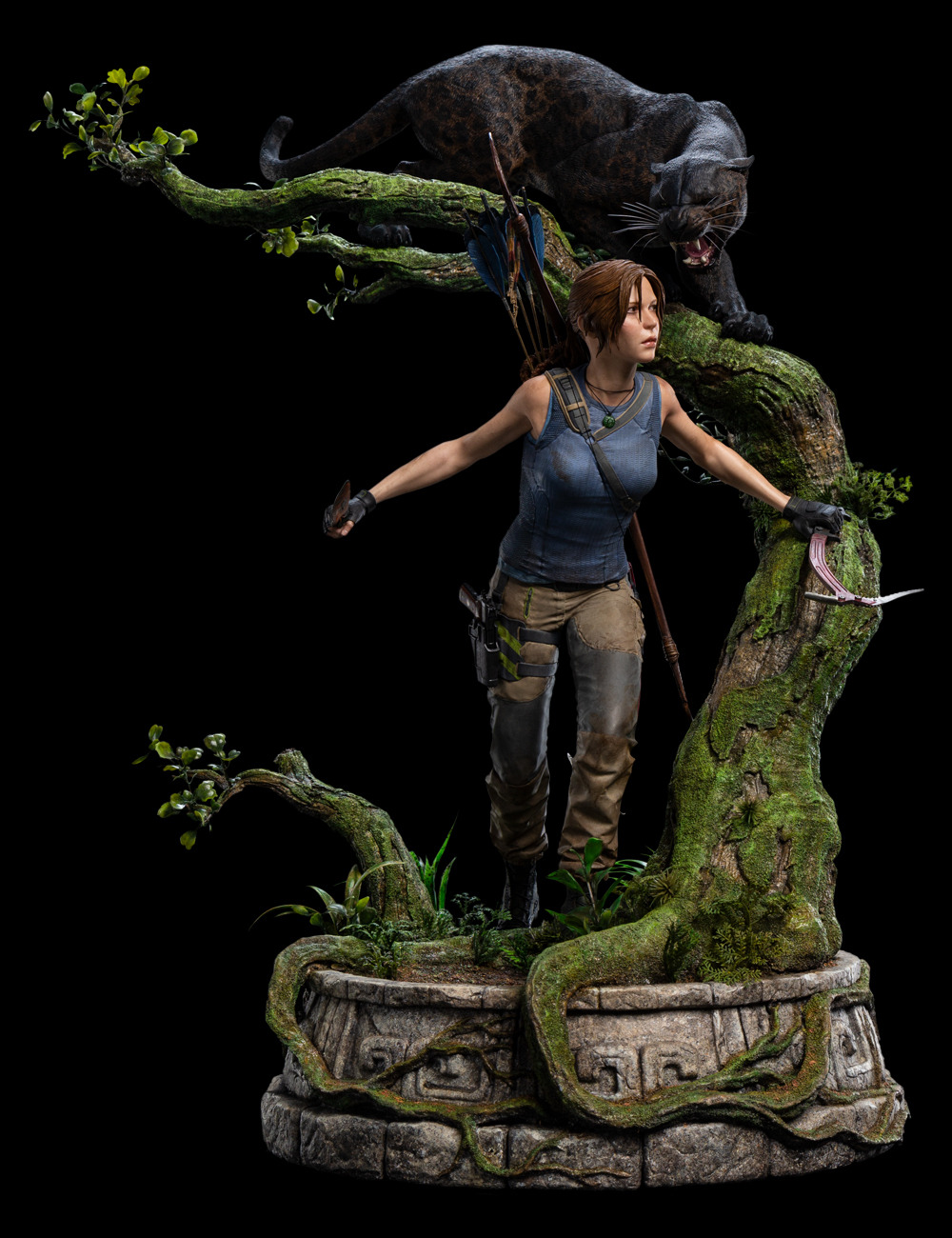 The Rise of Tomb Raider -Knock down The statue- 