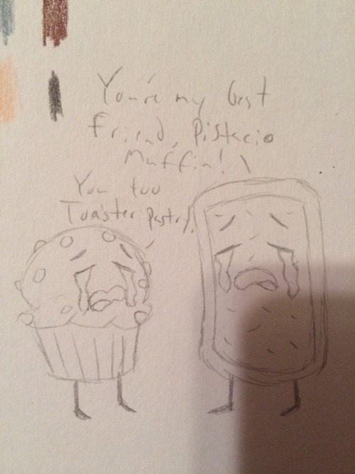 kousagi7hikari:I made Crying Breakfast Friend personas for me and my bestie. She is a pistachio muff