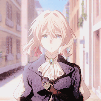 ଘ(੭ˊ꒳​ˋ)੭✧ violet evergarden → violet evergarden icons;