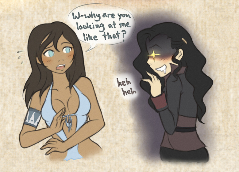k-y-h-u:  my first Korrasami comic that I did a couple years ago~ huehuehue  still