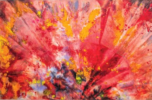 Color Color . Form  Sashay.   Love Sam Gilliam’s work  full of Freedom.. ​ “ I was free to try anyth