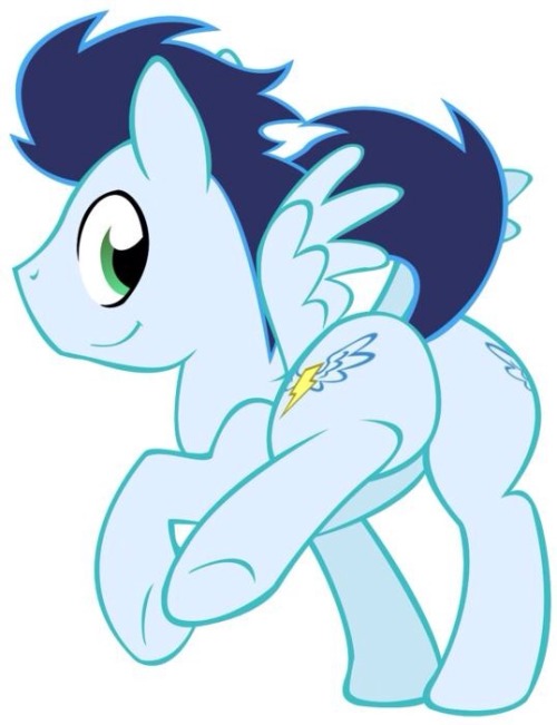 braeburn-corner:  doctorwhooves99:  I guess Soarin likes showin’ off the goods, ah? ;)  Plot Plop  Dat Soarbutt~ <3