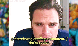 bluesteelstan:  Sebastian + reactions to being complimented pt.2 (pt.1/pt.3)