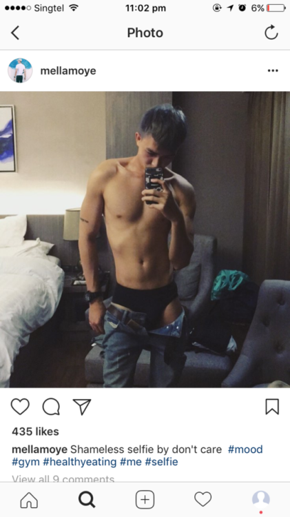 fuckyeahsgboy: FAN SUBMISSION: Horny boy in SG With a thick cock
