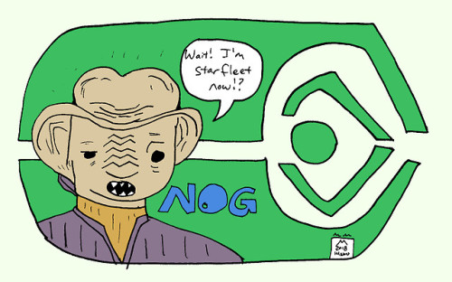 nog - deep space nine check out more of my comics at mini dove comics & @retail-comics, plus like the facebook page for all the updates.