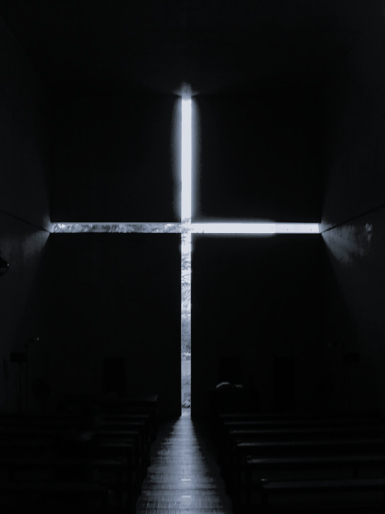 endcolors:Church of the Light by Tadao Andooriginal image by Naoya Fujiiedit by endcolors