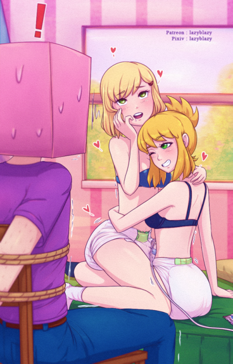 blazylazy: 34Qucker drew me and Sammy Here. So I wanted to do a small extension to that ;) Enjoy &am