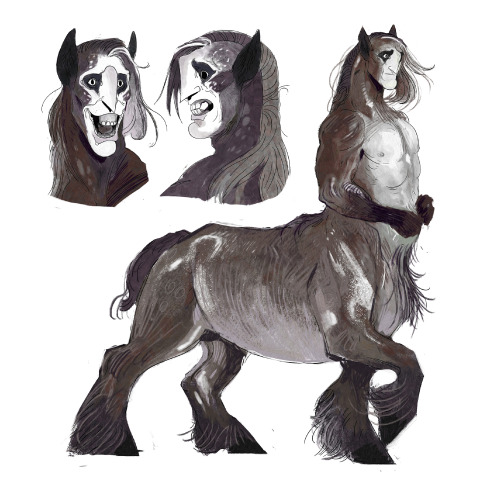 Meet Klaus - a centaur boi I designed for my Husband ❤