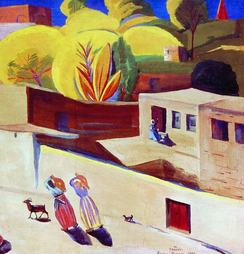 artist-sarian: Yerevan, 1924, Martiros Sarian Medium: oil,canvas