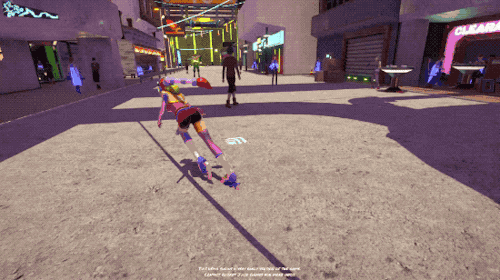 alpha-beta-gamer: Neon Tail is an open world urban rollerblading game inspired by Jet Set Radio, Lif