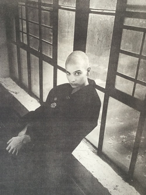 b5ksrockhaus:Sinead O'Connor by Derek Ridgers porn pictures