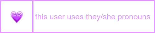 [id: a white userbox with a pastel purple border, and pastel purple text that reads “this user