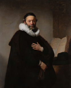 lionofchaeronea:Johannes Wtenbogaert, Rembrandt, 1633
