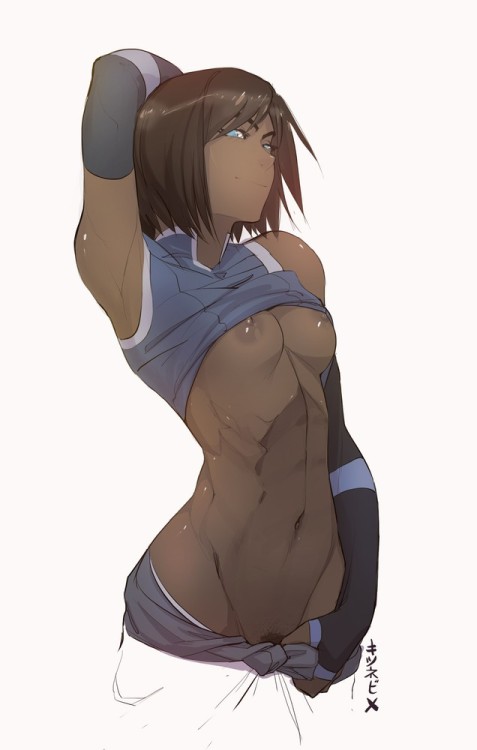 sweet666return:  ( kitsunebi-x ) Artist  Korra & Asami Sato